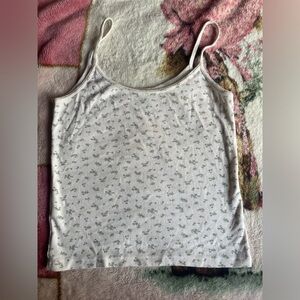 brandy Melville floral tank top